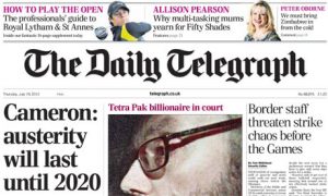 Daily Telegraph - 19 July 2012