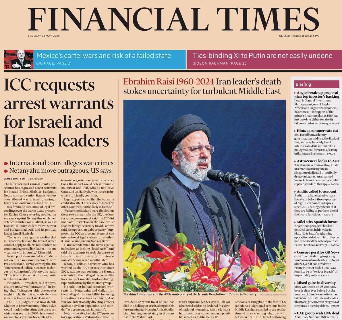 How the FT became much more than a newspaper Flashes & Flames