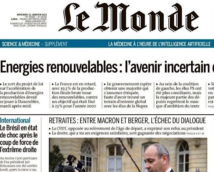 フランス語新聞　Le Monde & Le Figaro 16日分 Le Monde Le Figaro フランス語新聞 3部セット - メルカリ